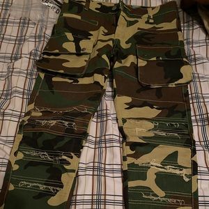 Hyperdenim woodland camo